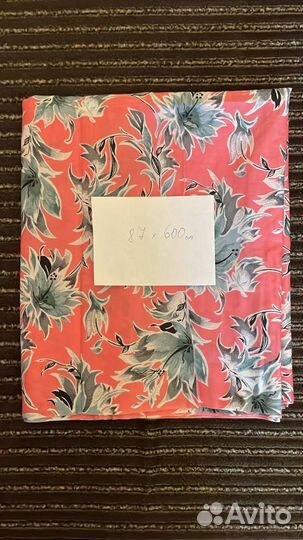 Цветочные ткани СССР