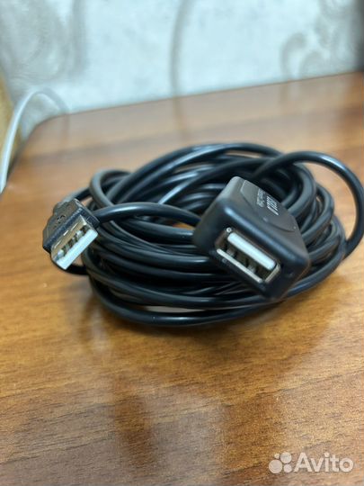 Кабель usb2.0 удлинитель 5м