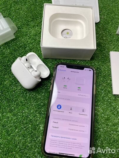 Airpods pro 2 с шумоподавлением чехол в подарок