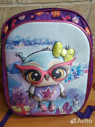 Новый рюкзак детский для девочки