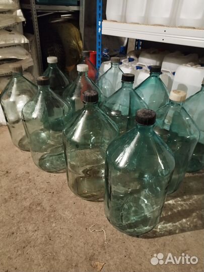 Бутыль стеклянная 20 литров