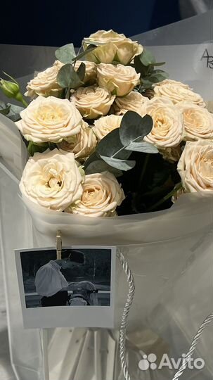 Букет в сумочке / кустовая роза