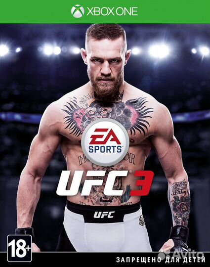 UFC 3 xbox ONE рус.суб. б\у