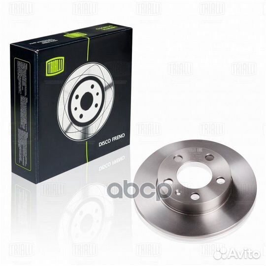 Диск тормозной зад 2,925 DF180110 Trialli