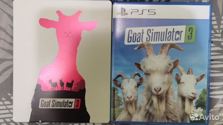 Goat simulator 3 steelbook ps5