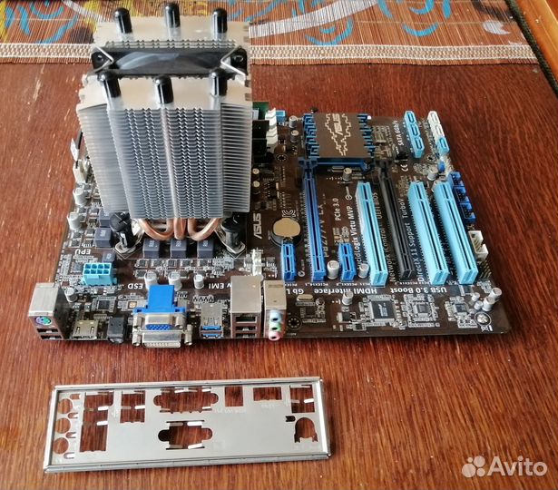 Материнская плата Asus + процессор i5-3550 + памят