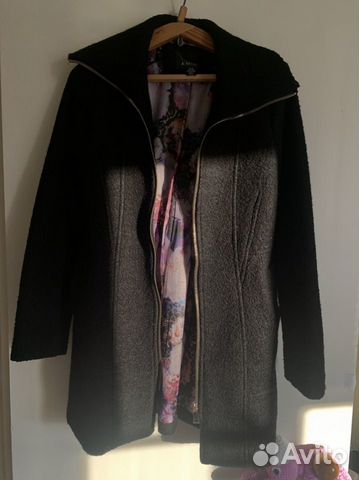 Драповое пальто женское