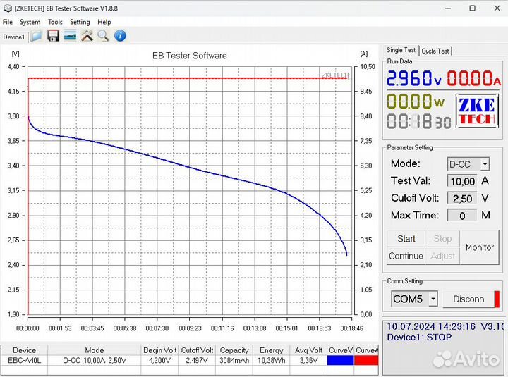 Аккумуляторы 18650 Dmegc 32E 5C 3200 мАч 10шт