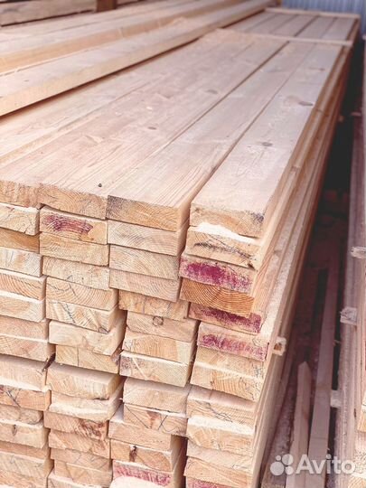 Доска обрезная 40х100х6000мм с доставкой