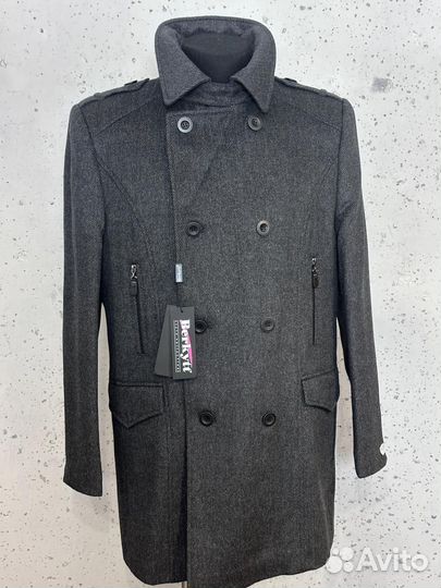 Пальто зимнее мужское 54