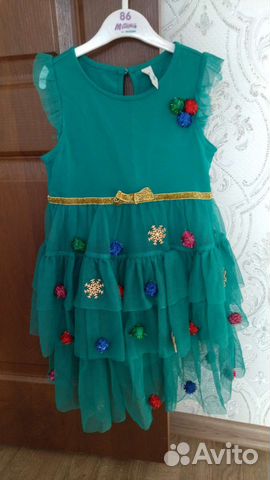 Новогодний костюм ёлочка