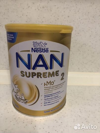 Смесь нан supreme 2