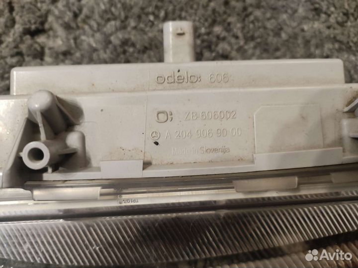 Фара противотуманная Mercedes benz оригинал