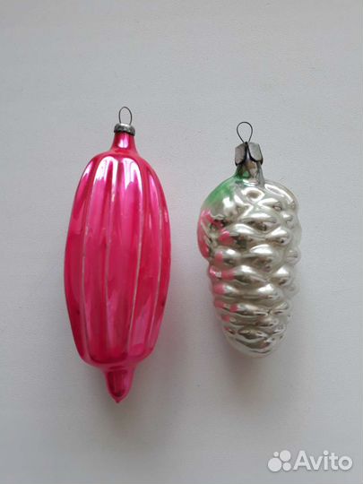 Елочные игрушки 50-60гг