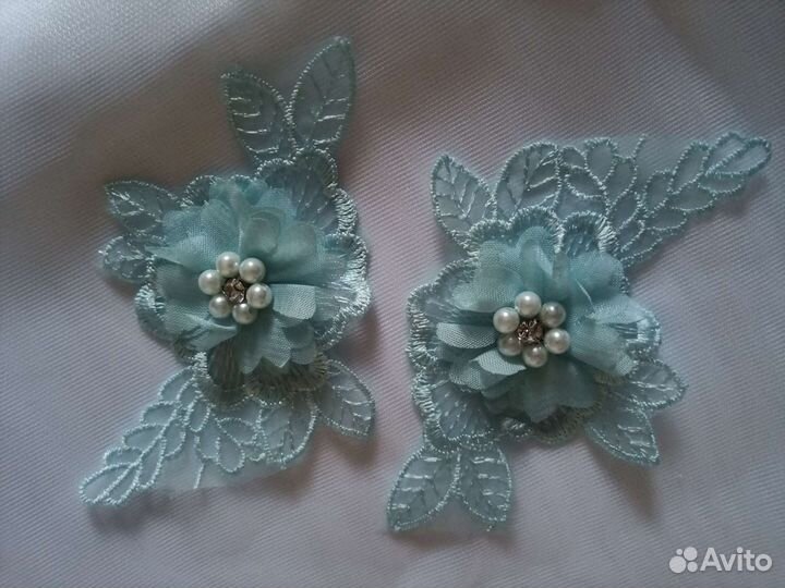 Аппликация цветы для рукоделия