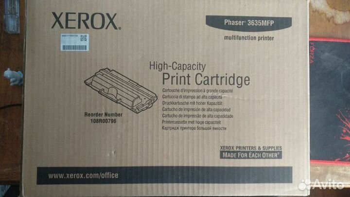 Картридж Xerox phaser 3635mfp