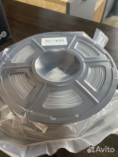 Филамент / пластик для 3D принтера pla серый