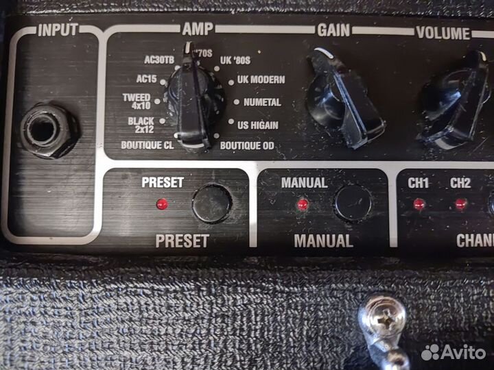 Комбоусилитель Vox 30 Вт / лампа / обмен