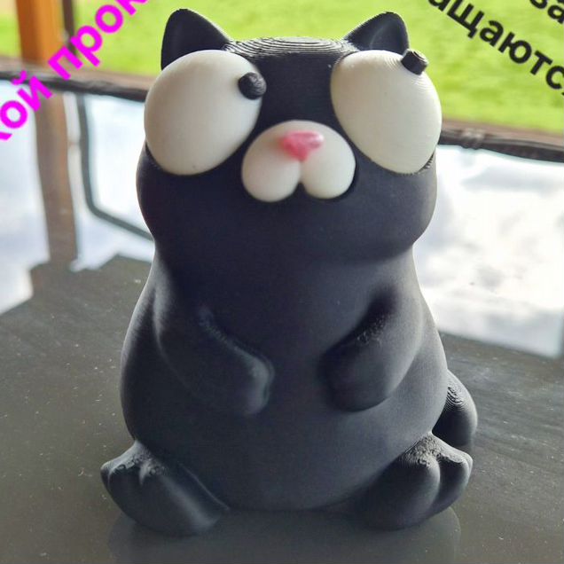 Игрушка, Кот Эмоции. Арт-объект, декор