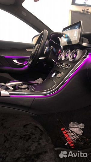 Дефлекторы салона с Ambient подсветкой W205 С205