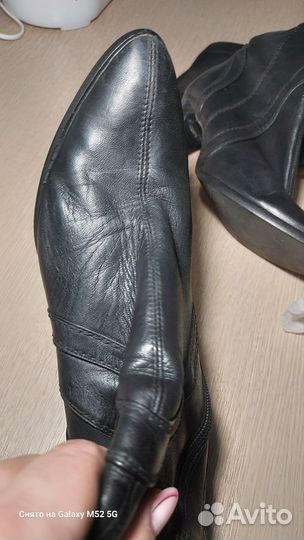 Сапоги женские натуральная кожа