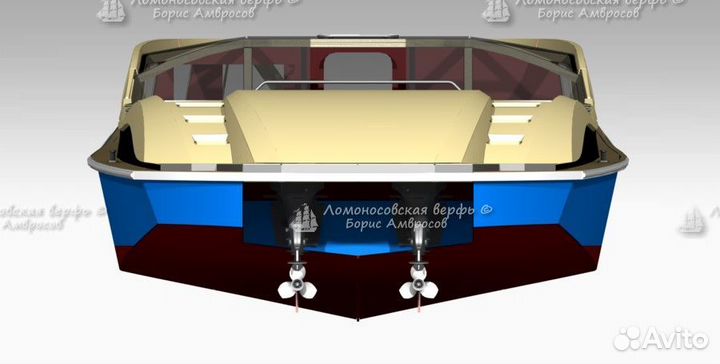 Прогулочное судно класса люкс лв Л4801