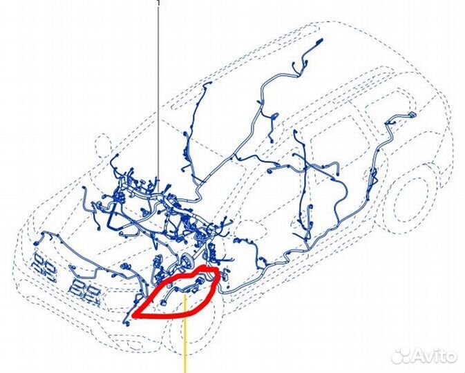 Провода прочие Renault Duster HJD H4MG446P002512