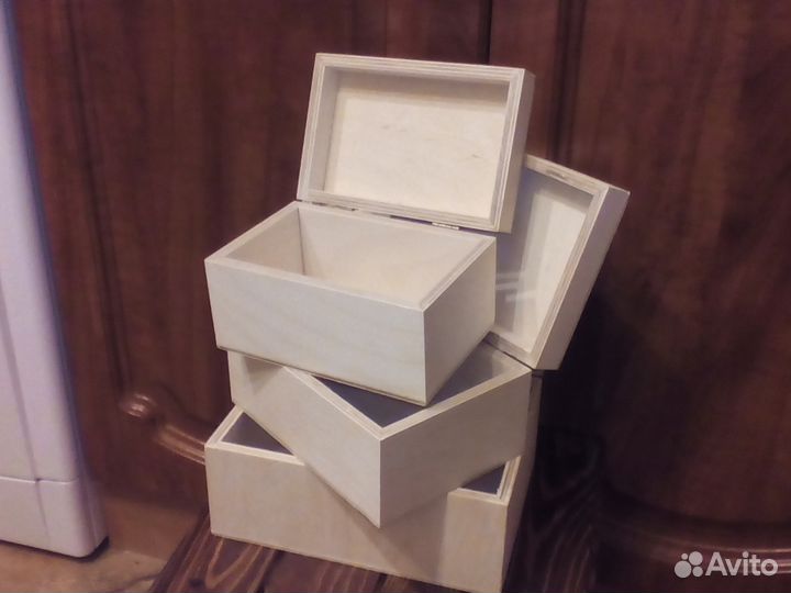 Шкатулка и купюрница заготовка для декупажа