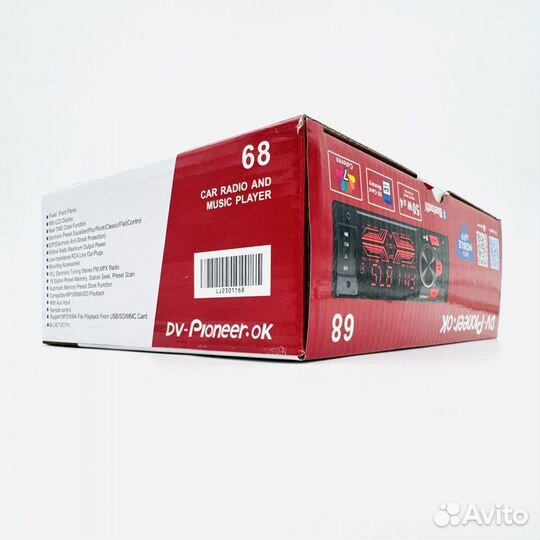 Автомагнитола Pioneer Miltrax 68