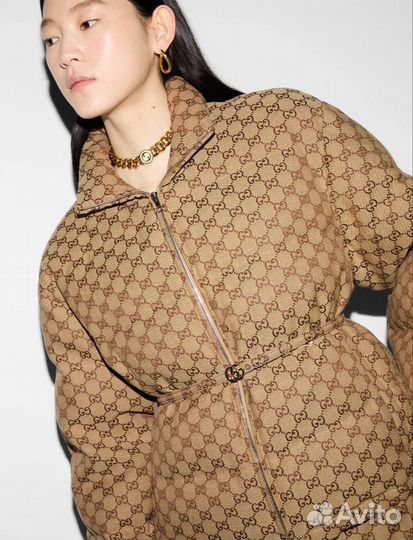 Пуховик женский Gucci
