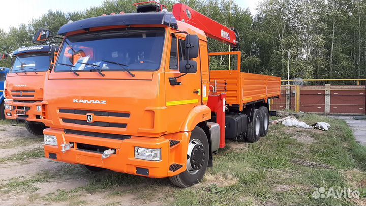 КамАЗ 65115 с КМУ, 2023