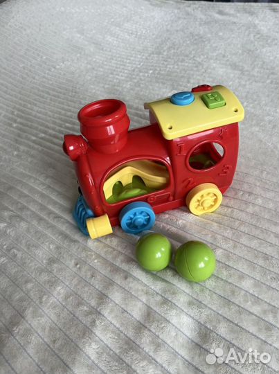 Паровозик на батарейках