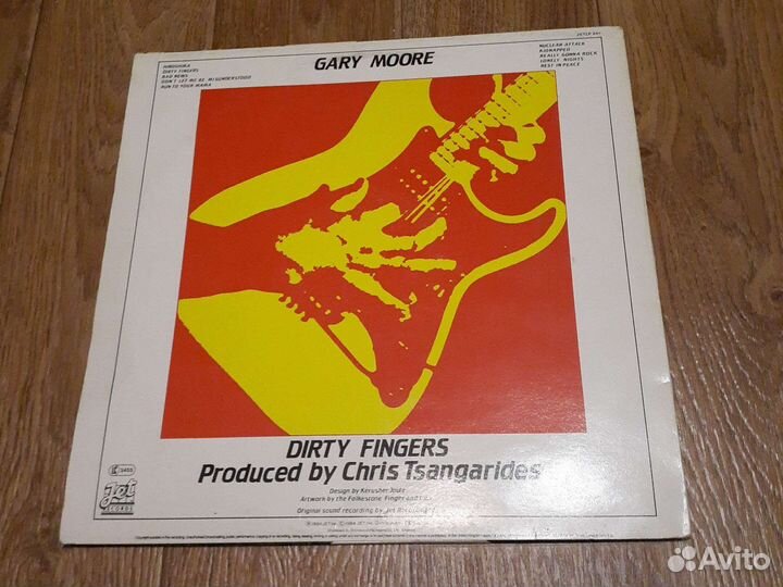 Gary moore(dirty fingers)
