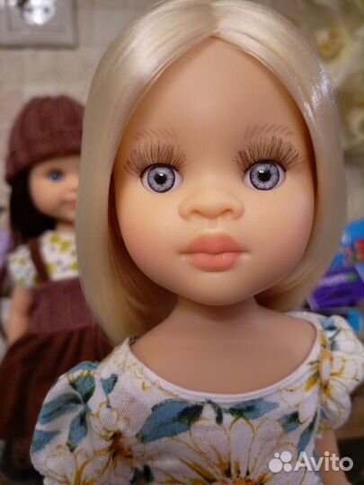 Кукла Паола Рейна белокурая рапунцель, нюд