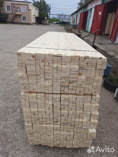 Брусок 20*40*3,0 сухой строганный