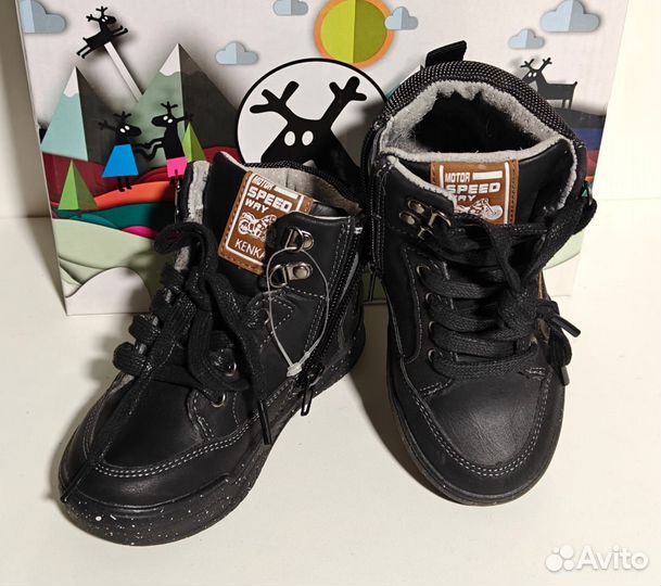 Ботинки демисезонные новые Кенка Kenka 26 размер