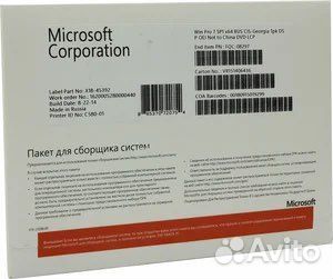 Microsoft windows professional 7 sp1