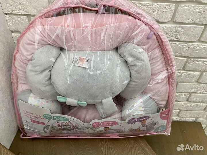 Развивающий коврик mothercare зайка