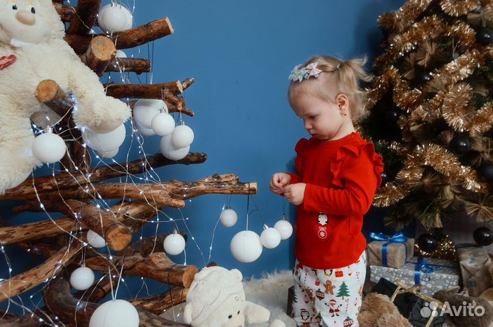 Костюм для девочки новогодний 86размер