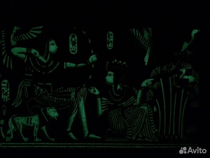 Картина на папирусе 