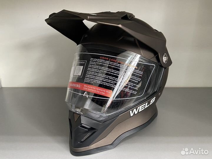 Шлем Wels 819-7 Титановый, матовый