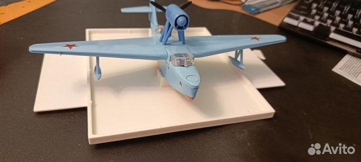 Модель самолета мбр-2 металл 1:72