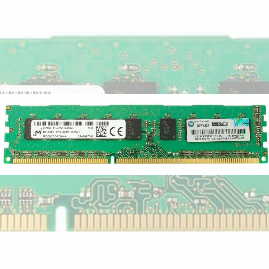 [684034-001] Оперативная Память Hp Ddr3 4gb 684034-001