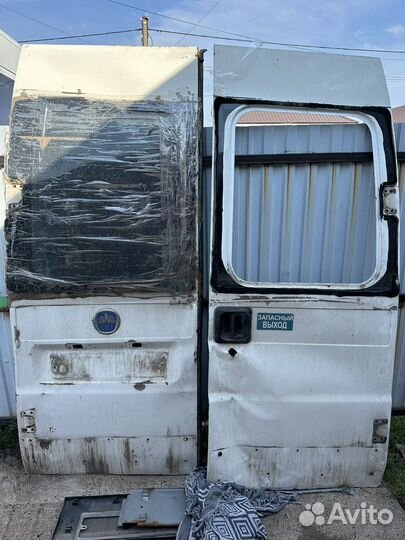 Двери задние fiat ducato