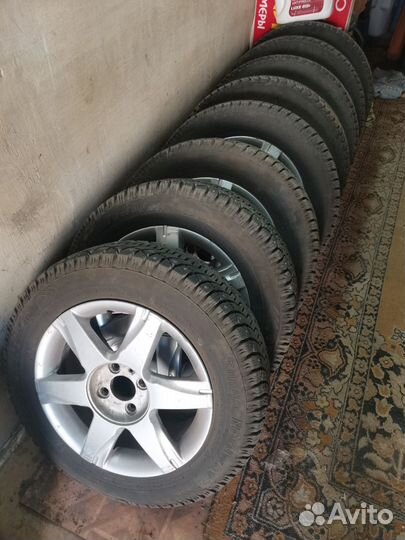 Колеса в сборе R15 4x100