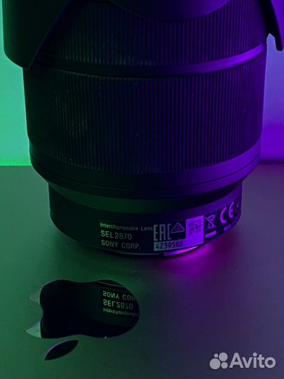 Объектив Sony E 28-70 mm