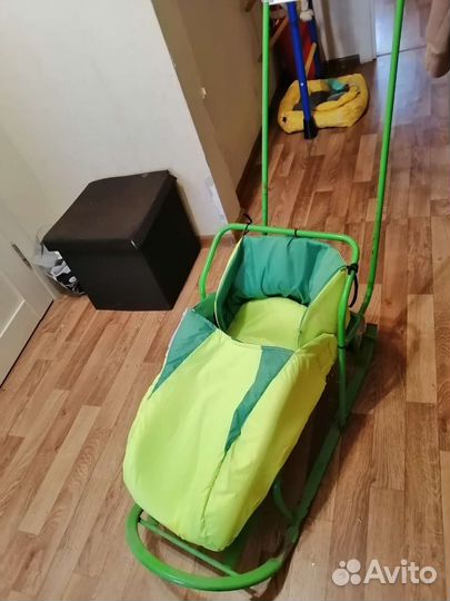 Санки на колесах