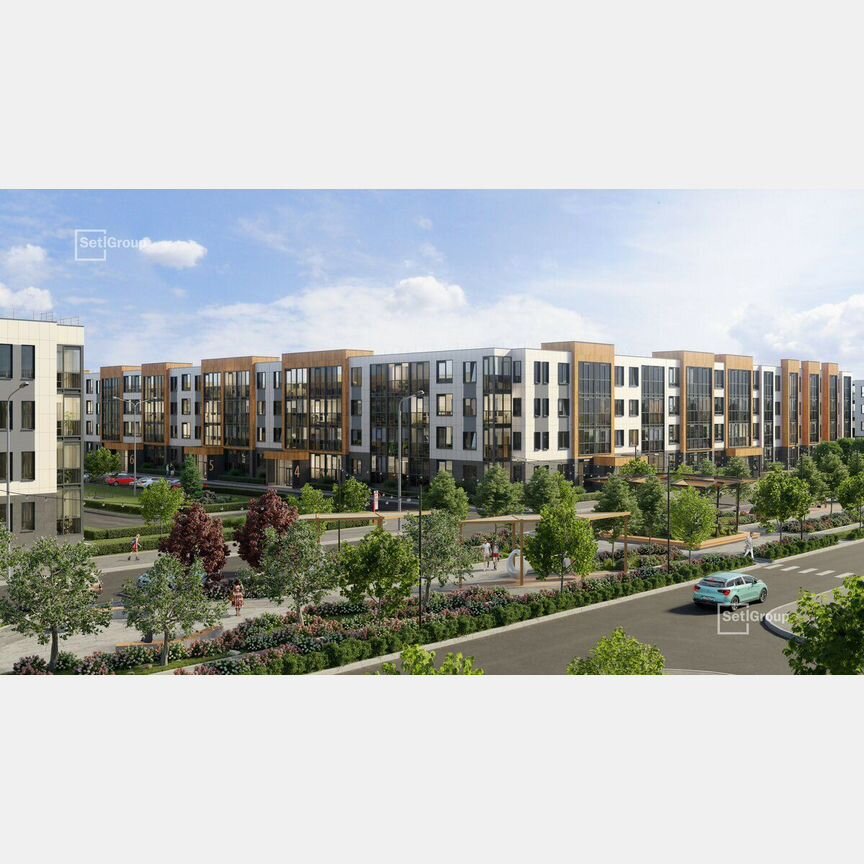 1-к. квартира, 38,4 м², 4/4 эт.