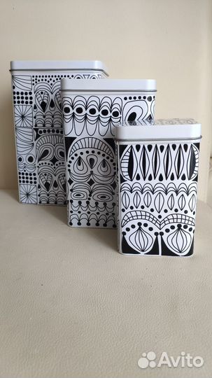 Набор банок для сыпучих продуктов Икея