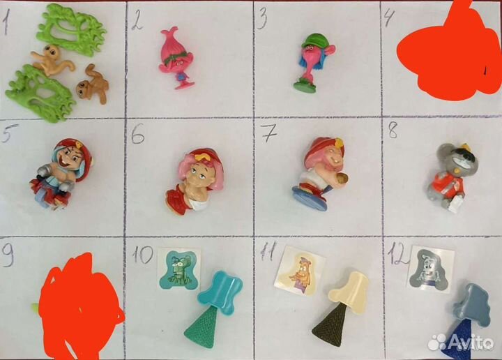 Игрушки из киндера